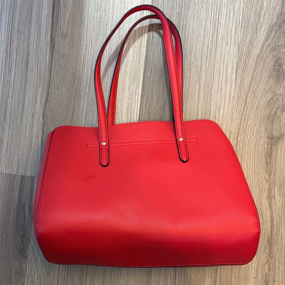 Nanette Lepore Vibrant Red Satchel - Picture 2 of 4
